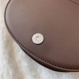 Genuine Retro Saddle Bag High Quality Leather for Women