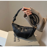 Women's Vintage Dumpling Crossbody Tote Bag