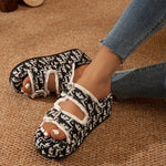 Luxury Platform Slides for Women - Big Size  Clean Vanilla Store