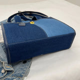 Large Capacity Handbag for Women 2024, Denim Tote