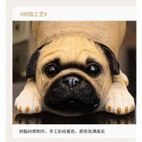 Creative Pug Statue Tray for Keys and Candy  Clean Vanilla Store