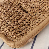 Summer Designer Straw Weaving Crossbody Bag