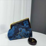 Vintage Embroidery Clutch Bag for Women Fashion