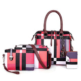 Luxury Women's Leather Shoulder Bag - Tote Style
