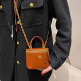 Small Shoulder Bucket Bag For Women Classic Mini