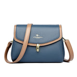 High Quality PU Leather 2 Strap Shoulder Bag