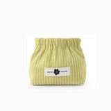 Corduroy Elastic Storage Bag for Women - Large Capacity