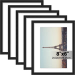 Versatile Photo Frames In Different Sizes Black Modern Design  Clean Vanilla Store