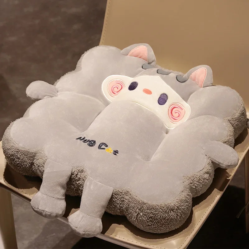 Thickened Cute Toast Seat Pad for Long Sitting