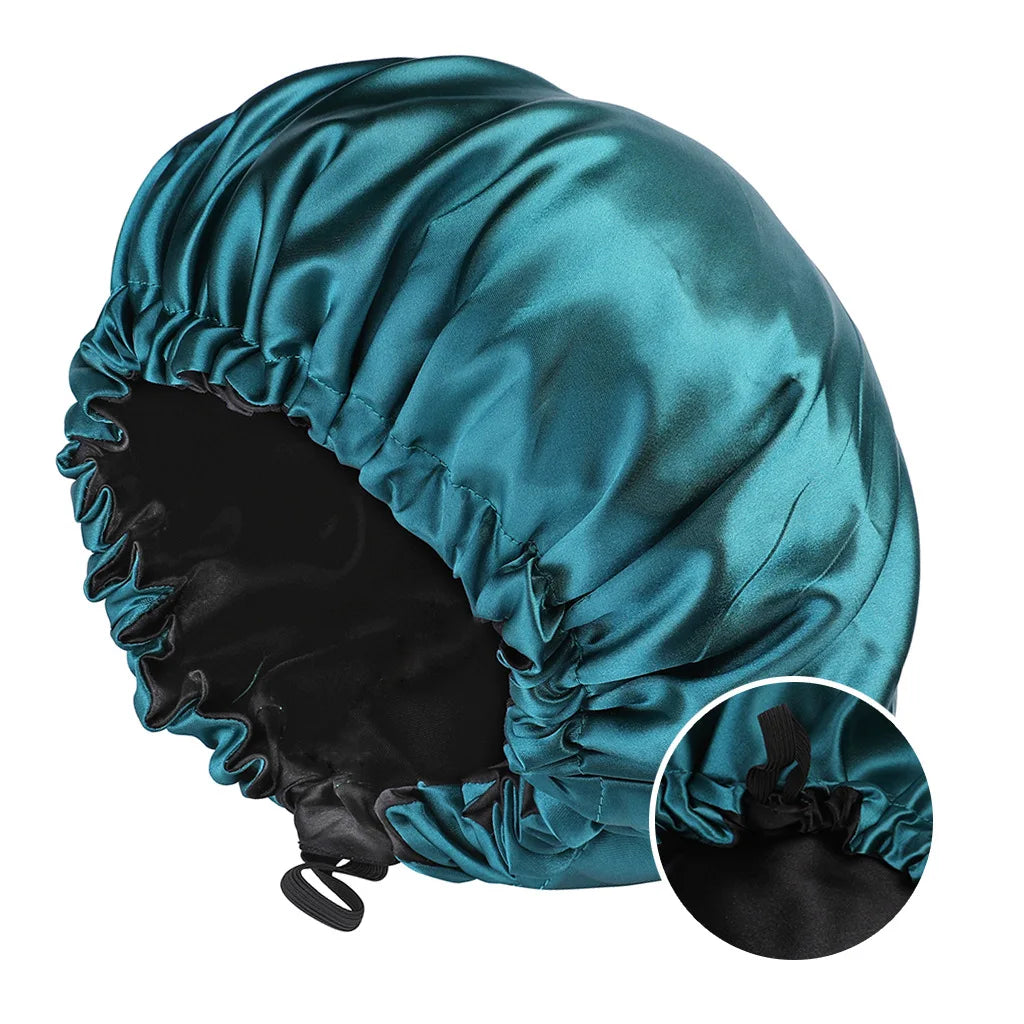 Reversible Silky Satin Bonnet - Clean Vanilla