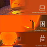 USB Sunset Ambiance Light for Cozy Atmosphere