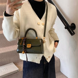 Vintage Fashion Flap Shape Handbag for Women