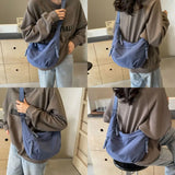Lightweight Large Capacity Canvas Crossbody Bag