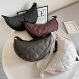 Casual Women's Quilted Crossbody Shoulder Bag