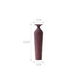 Ceramic Flower Vases Figurines Nordic Cylinder Pots