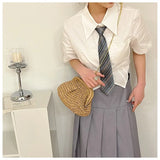 Summer Designer Straw Weaving Crossbody Bag