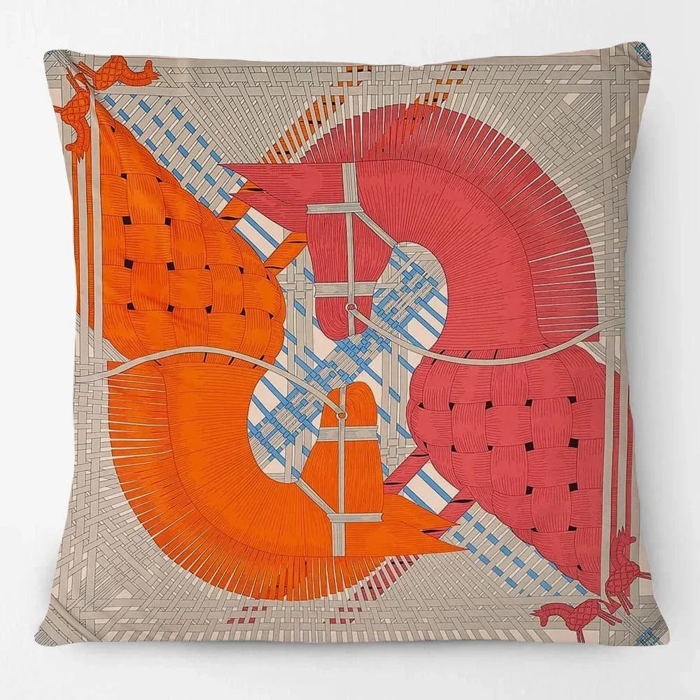 Fashion Multicolor Horse Head Cushion Covers 45X45CM