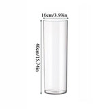 Tall Clear Acrylic Shatterproof Flower Vase