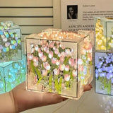 New Creative DIY Tulip Flower Night Lamp Kit
