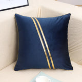 Solid Color Velvet Pillowcase for Home Decor 2-Pack