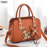 Large Capacity Lychee Pattern Crossbody Bag