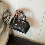MOODS Designer Luxury Crocodile Pattern Bag