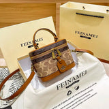 New Minimalist Fashionable Small Handbag -  Portable Box Bag