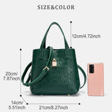 Classic Style Retro Women's Handbag, Large Capacity