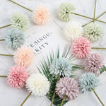 Elegant Hydrangea Artificial Flowers Bouquet  Clean Vanilla Store