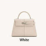 2025 JW PEI Trapezoidal Leather Women's Bag Crossbody