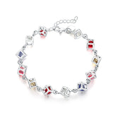 New High Quality 925 Sterling Silver Twisted Rope Bracelet