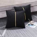 Luxury Velvet Pillow Covers 18x18 Pack of 2