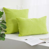 Corduroy Striped Cushion Cover 30x50cm Soft Case