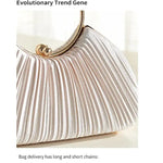 Women Satin Evening Top Handle Handbags - Party Bags  Clean Vanilla Store