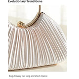 Women Satin Evening Top Handle Handbags - Party Bags  Clean Vanilla Store