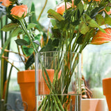 Tall Clear Acrylic Shatterproof Flower Vase