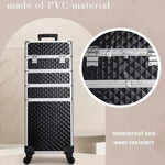 Detachable 4 in 1 Makeup Trolley Case on Wheels  Clean Vanilla Store