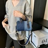Patchwork Colorblock Mini Handbags for Women