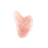 Natural Rose Quartz Gua Sha Roller Set for Face