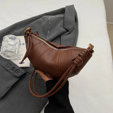 Women's Vintage Dumpling Crossbody Tote Bag