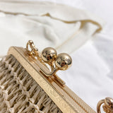 Chain Hand-woven Handbags Clutch Bag for Summer