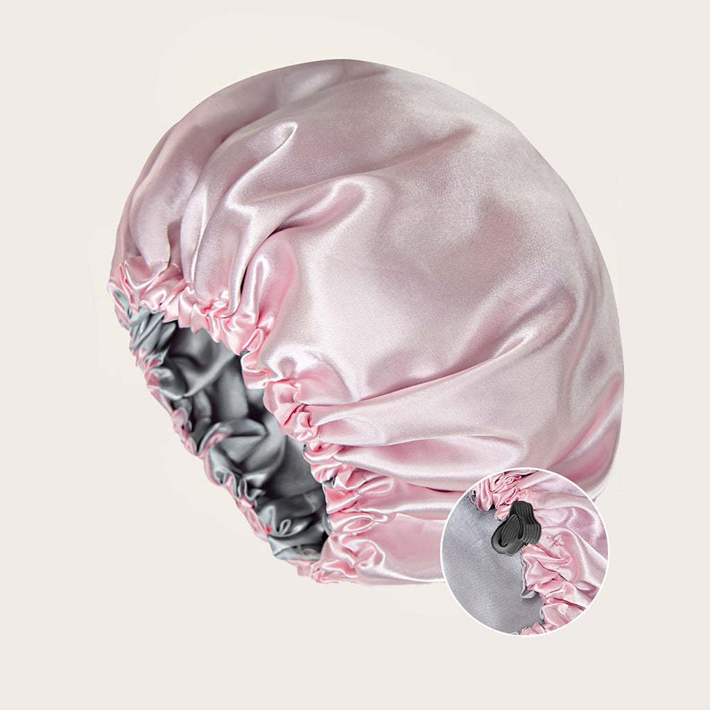 Reversible Silky Satin Bonnet - Clean Vanilla