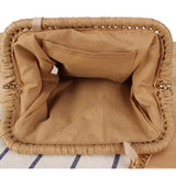 Summer Designer Straw Weaving Crossbody Bag