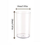 Tall Clear Acrylic Shatterproof Flower Vase