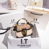 New Minimalist Fashionable Small Handbag -  Portable Box Bag