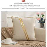 Solid Color Velvet Pillowcase for Home Decor 2-Pack