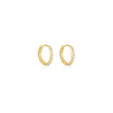 CANNER Double Circle 925 Silver Hoop Earrings