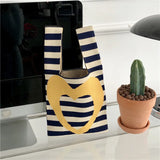 Designer Plaid Woven Shoulder Bag Tote Chic