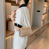 Chain Hand-woven Handbags Clutch Bag for Summer