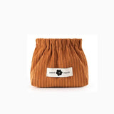 Corduroy Elastic Storage Bag for Women - Large Capacity